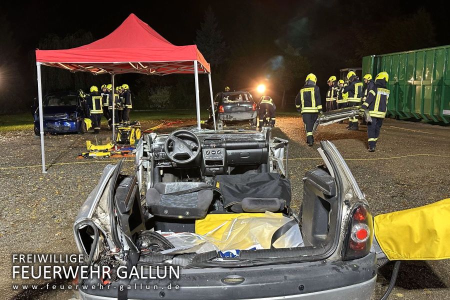 Ausbildung mit der Feuerwehr Mittenwalde